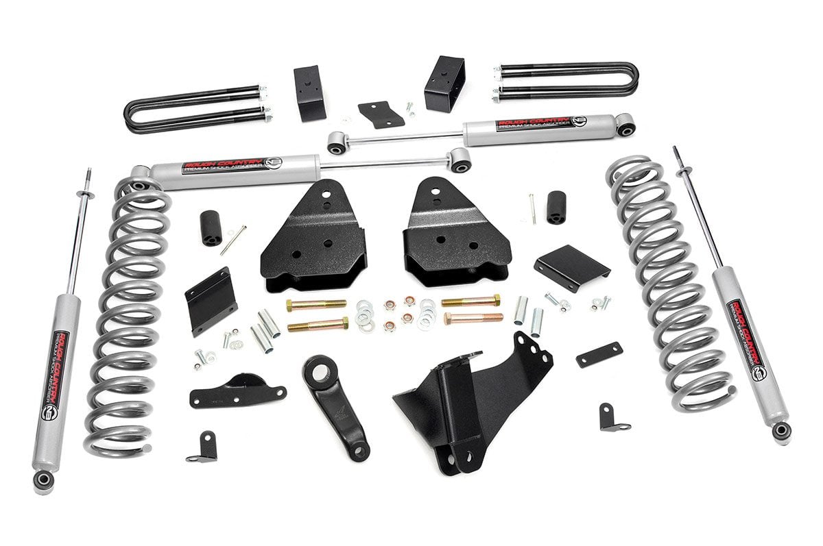 4.5 Inch Lift Kit No OVLD Ford F-250 Super Duty 4WD (2011-2014) Rough Country