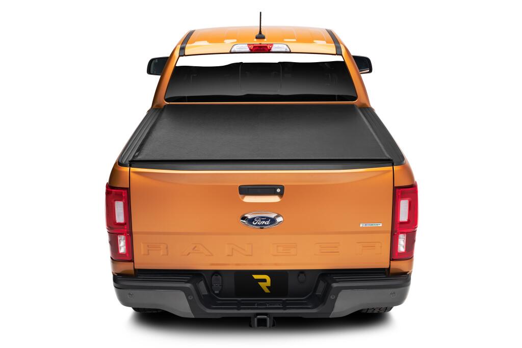 Lo Pro Tonneau Cover Black 2019-2023 Ford Ranger 5 Foot Bed Truxedo