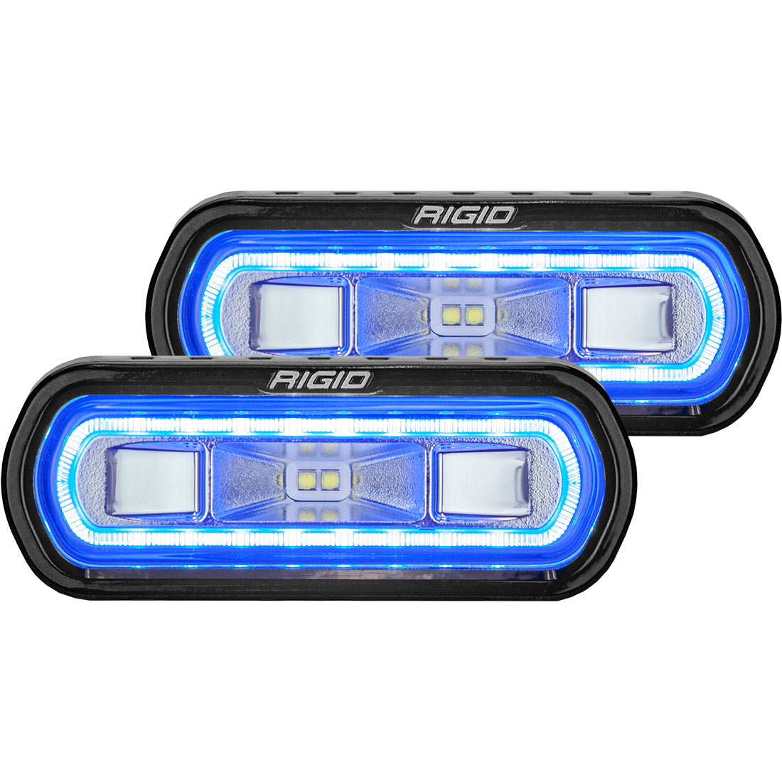 SR-L Series Off-Road Spreader Pod 3 Wire Surface Mount with Halo Pair RIGID Industries
