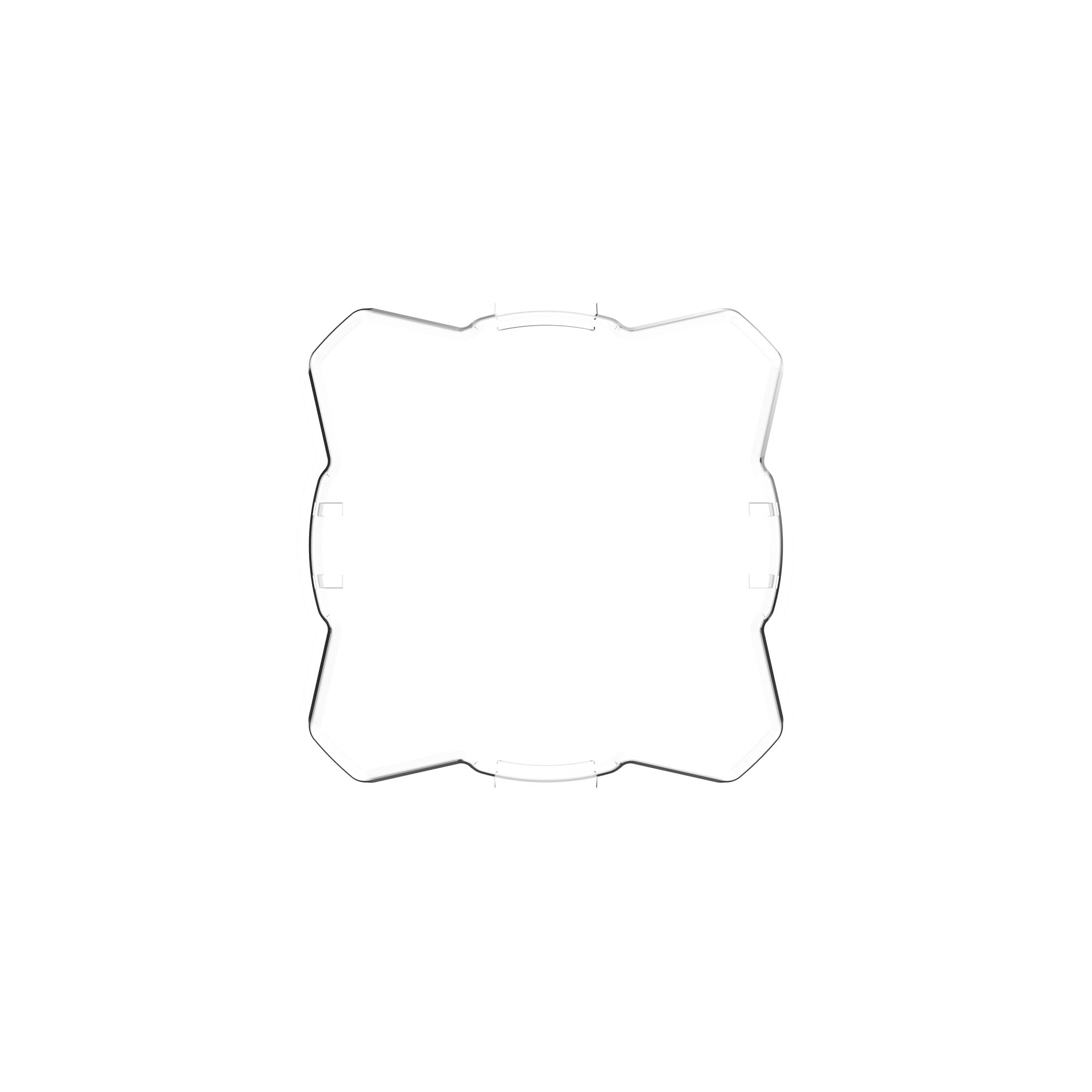 Head Light Cover Shield Flex Era 1 Clear Each KC HiLiTES