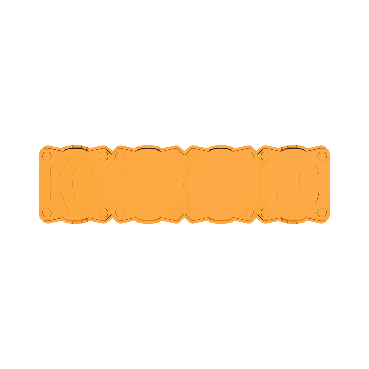 Head Light Cover Shield Flex Era Bar 10 Inch Amber Each KC HiLiTES