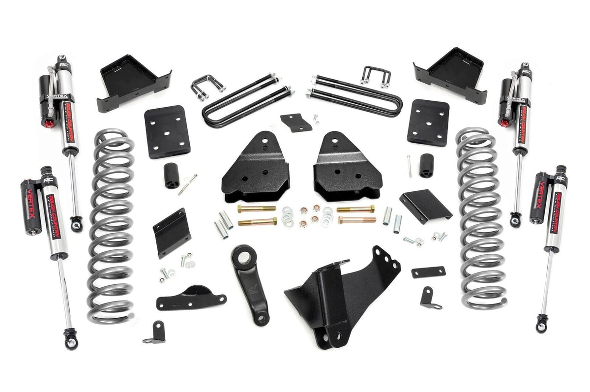 4.5 Inch Lift Kit No OVLD Vertex Ford F-250 Super Duty 4WD (2015-2016) Rough Country