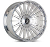 Vossen S17-14 21x10 / 5x112 / ET20 - Brushed Gloss Clear Wheel - (G70 7 Series - Rear)