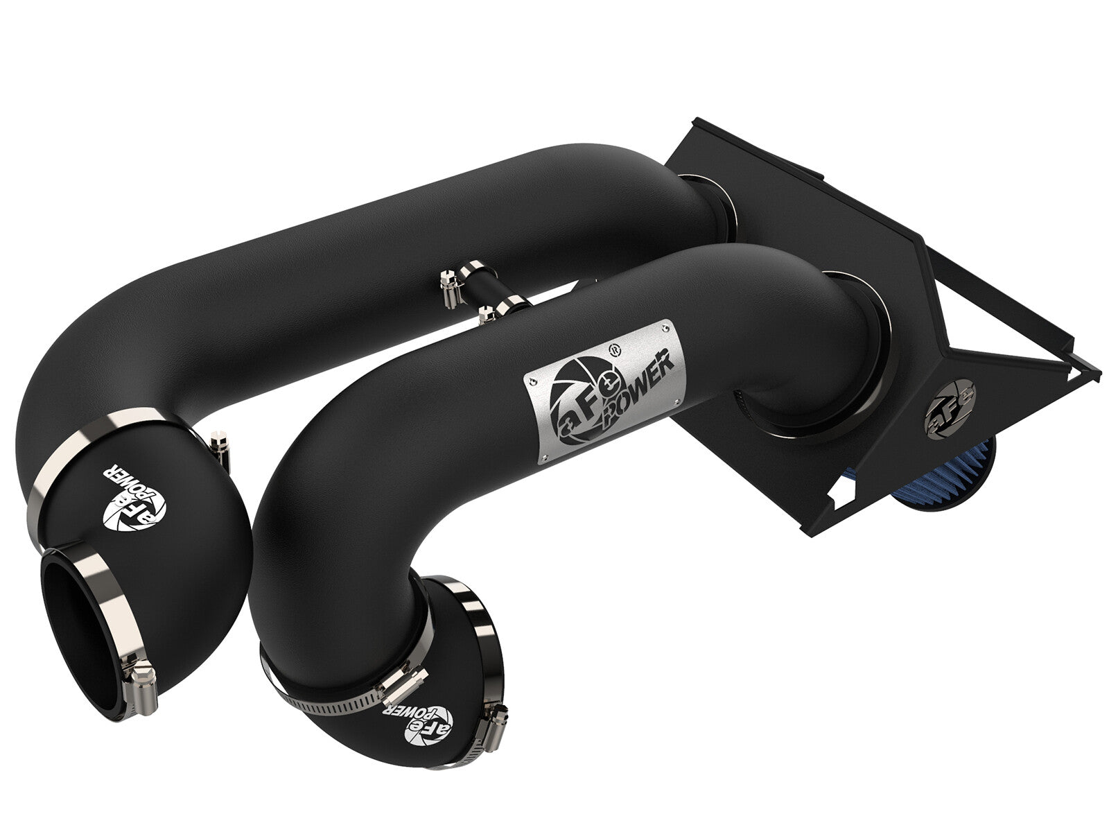 Rapid Induction Cold Air Intake System w/ Pro 5R Filter Ford F-150/Raptor 17-20 V6-3.5L (tt)/Expedition 18-21 V6-3.5L (tt) 92 Percent Air Flow Gain aFe Power