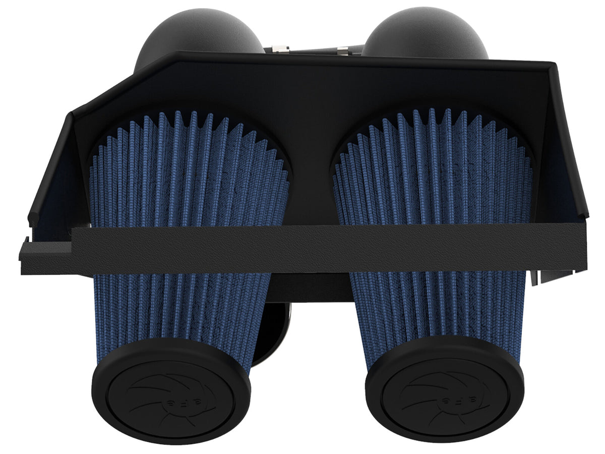 Rapid Induction Cold Air Intake System w/ Pro 5R Filter Ford F-150/Raptor 17-20 V6-3.5L (tt)/Expedition 18-21 V6-3.5L (tt) 92 Percent Air Flow Gain aFe Power