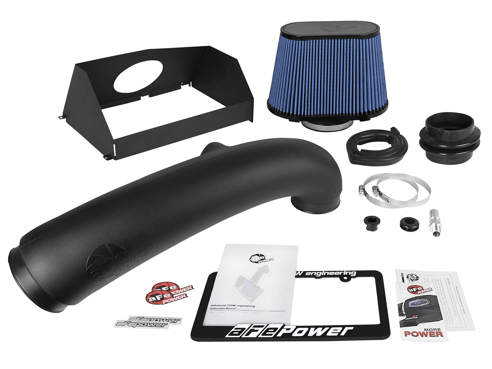 Rapid Induction Cold Air Intake System w/ Pro 5R Filter Ram 1500 (Dt) 19-26 V8-5.7L Hemi aFe Power
