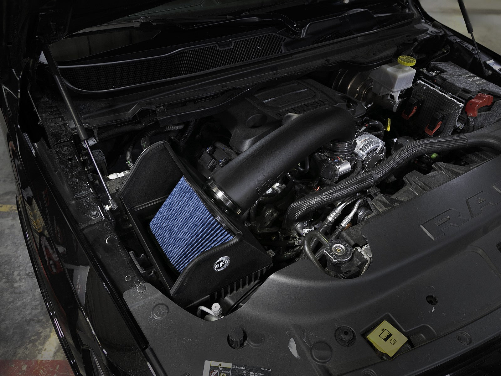 Rapid Induction Cold Air Intake System w/ Pro 5R Filter Ram 1500 (Dt) 19-26 V8-5.7L Hemi aFe Power