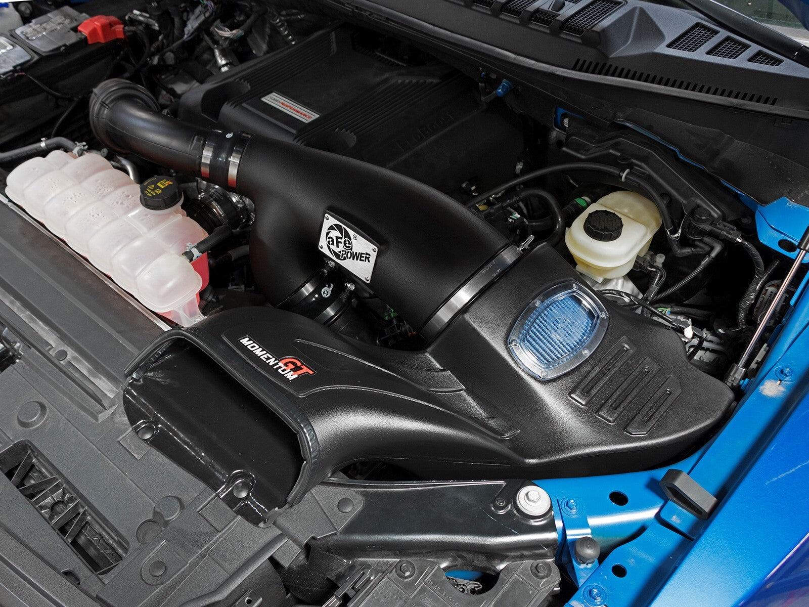Momentum GT Cold Air Intake System w/ Pro 5R Filter Ford F-150/Raptor 17-20 V6-3.5L (tt) aFe Power