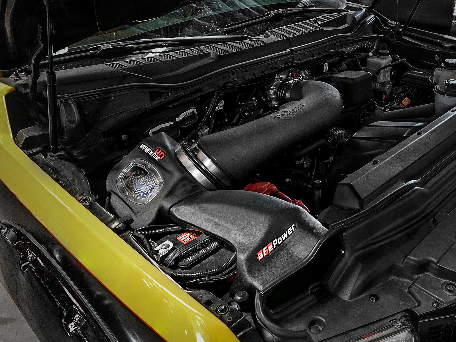 Momentum GT Cold Air Intake System w/ Pro 5R Filter Ford Super Duty 17-19 V8-6.2L aFe Power
