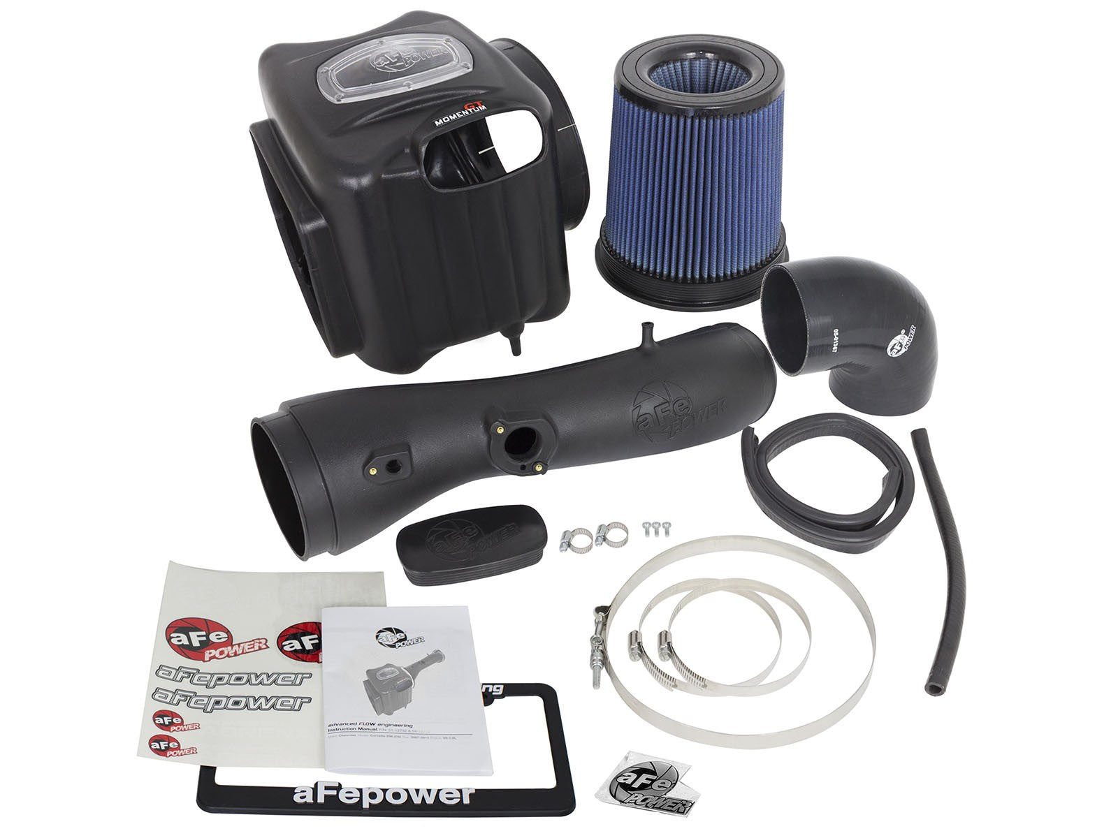 Momentum GT Cold Air Intake System w/ Pro 5R Filter GM Silverado/Sierra 2500/3500HD 09-15 V8-6.0L aFe Power