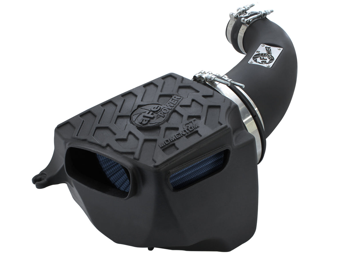 Momentum GT Cold Air Intake System w/ Pro 5R Filter Jeep Wrangler (JK) 07-11 V6-3.8L 46 Percent Air Flow Gain aFe Power