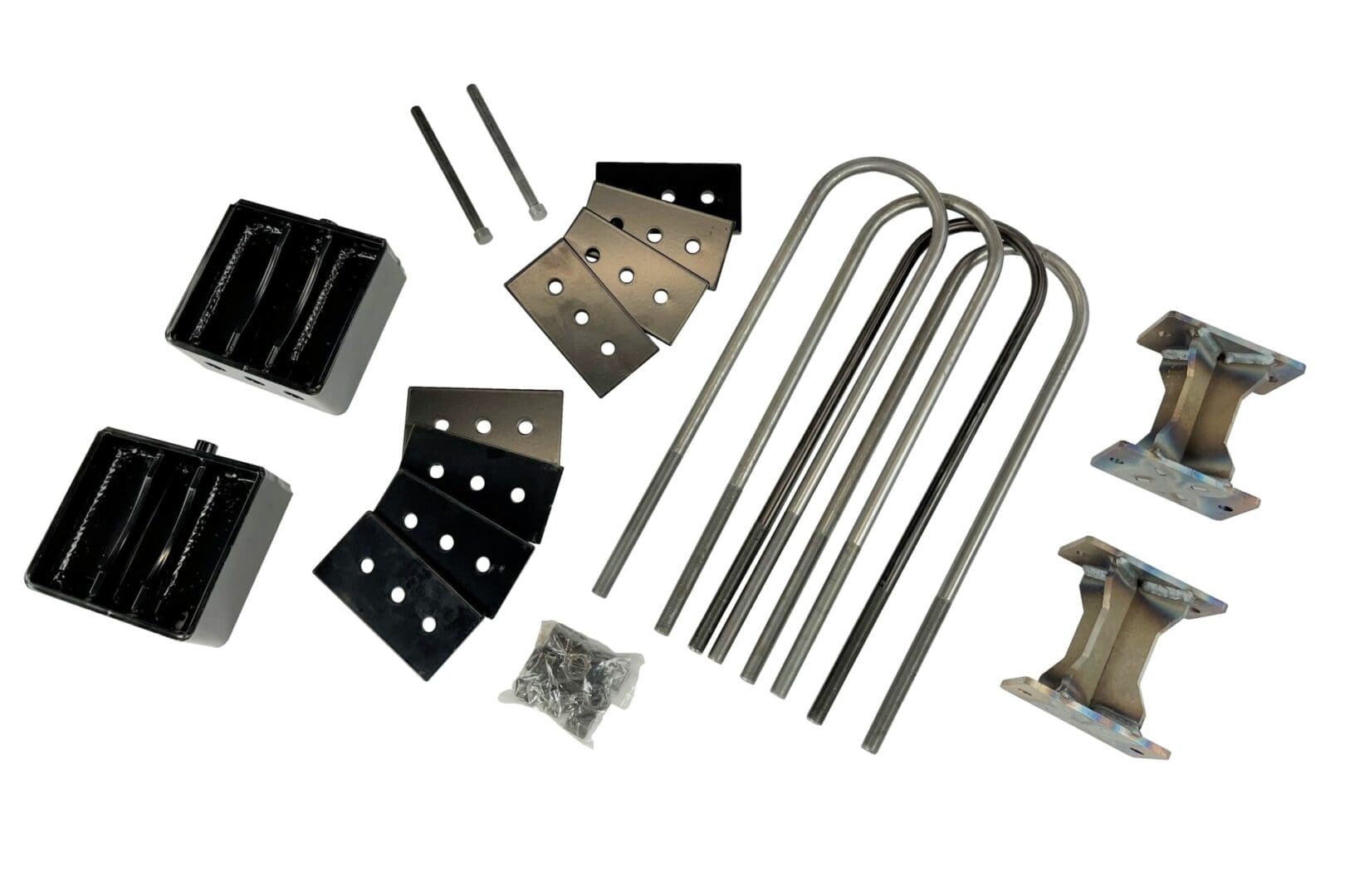McGaughy's 10 Inch Premium Lift Kit with Radius Arms 2013-2018 Dodge Ram 3500 4WD Raw Finish