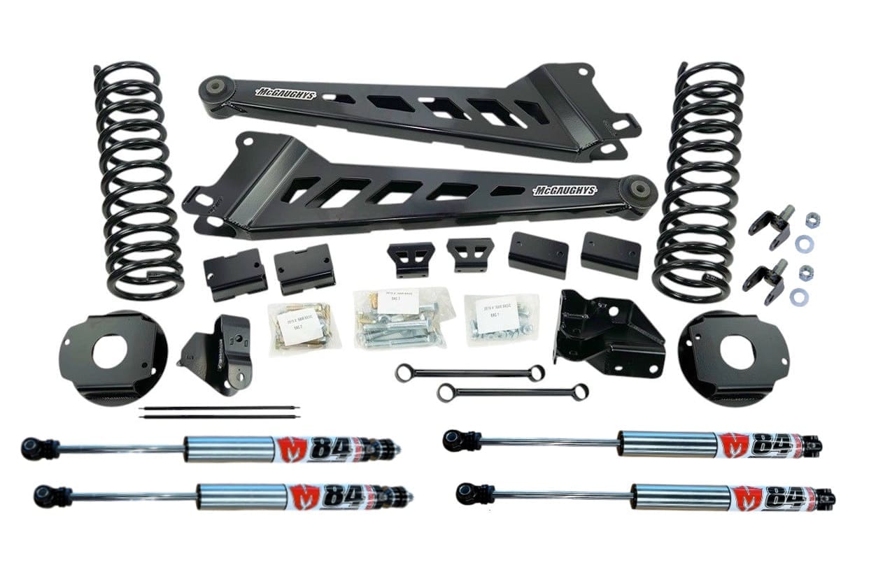 McGaughy's 4 Inch Premium Lift Kit 2019-2026 Dodge Ram 2500 4WD with Rear Air Suspension