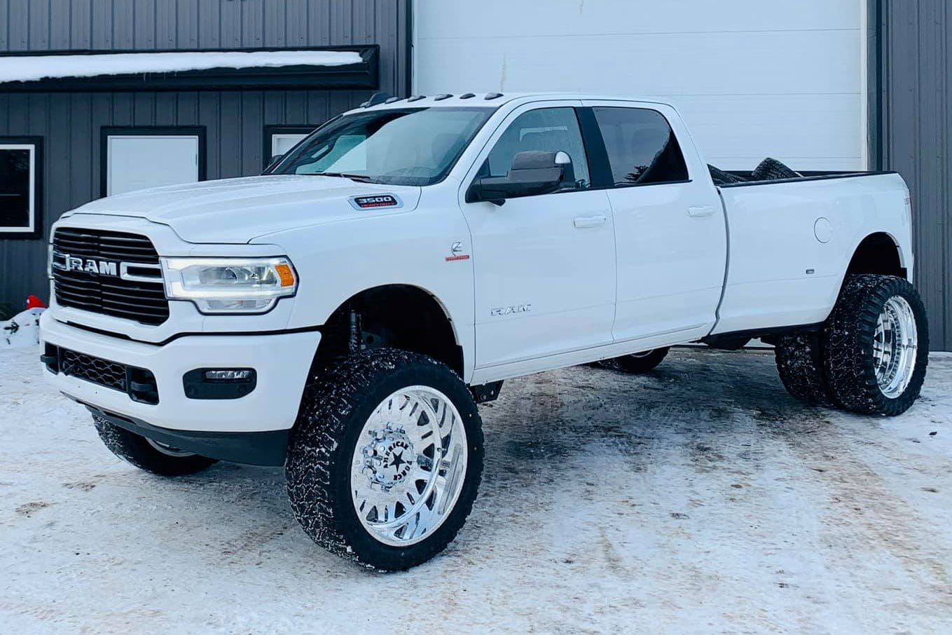 McGaughy's 6 Inch Premium Lift Kit 2019-2024 Dodge Ram 3500 Radius Arms 4WD