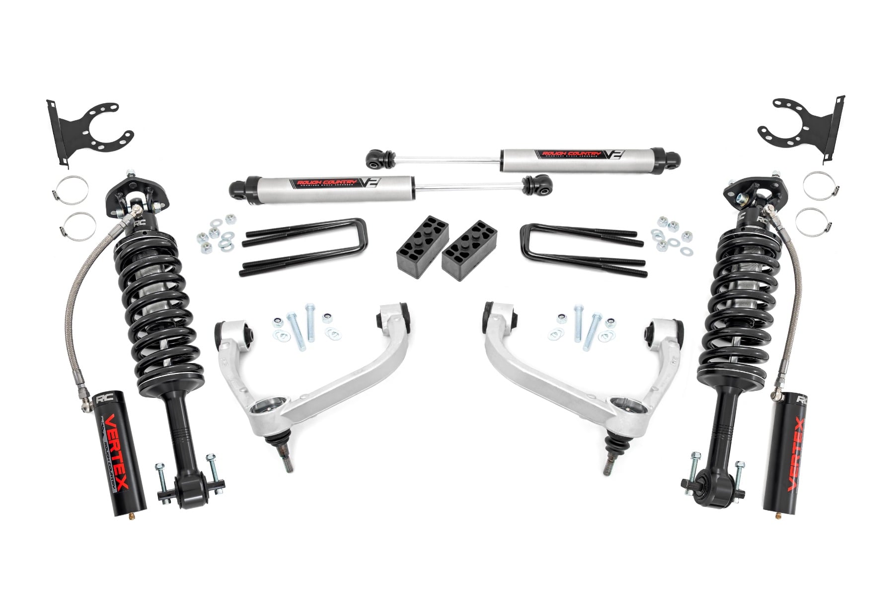3 Inch Lift Kit UCAs Vertex/V2 Ford F-150 4WD (2014-2020) Rough Country
