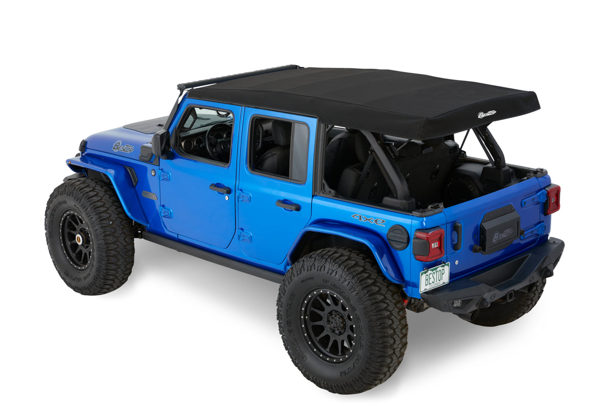Supertop Jeep '18-26 Wrangler JL 4-Door Premium Black Twill Bestop