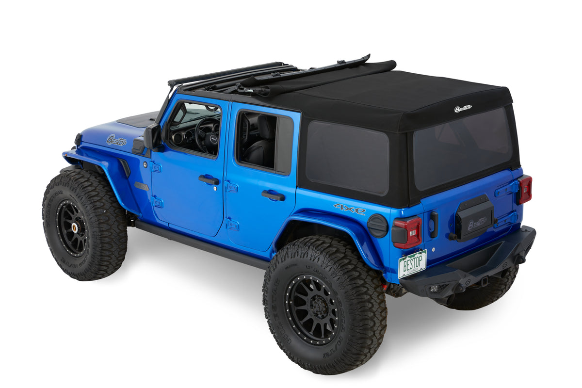 Supertop Jeep '18-26 Wrangler JL 4-Door Black Diamond Bestop