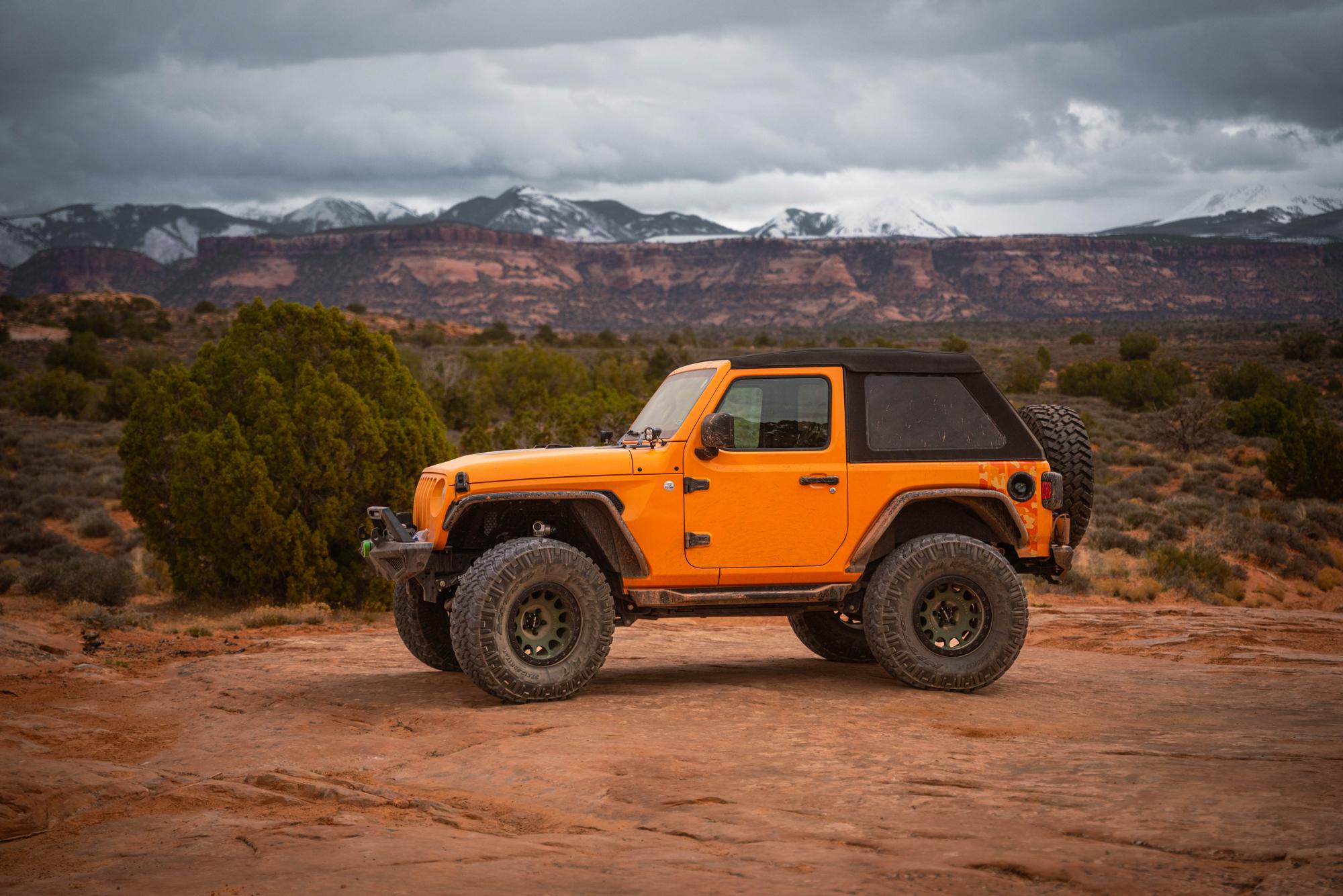 Trektop Glide 2-Door for JL Jeep 2018-26 Wrangler JL Black Diamond Bestop