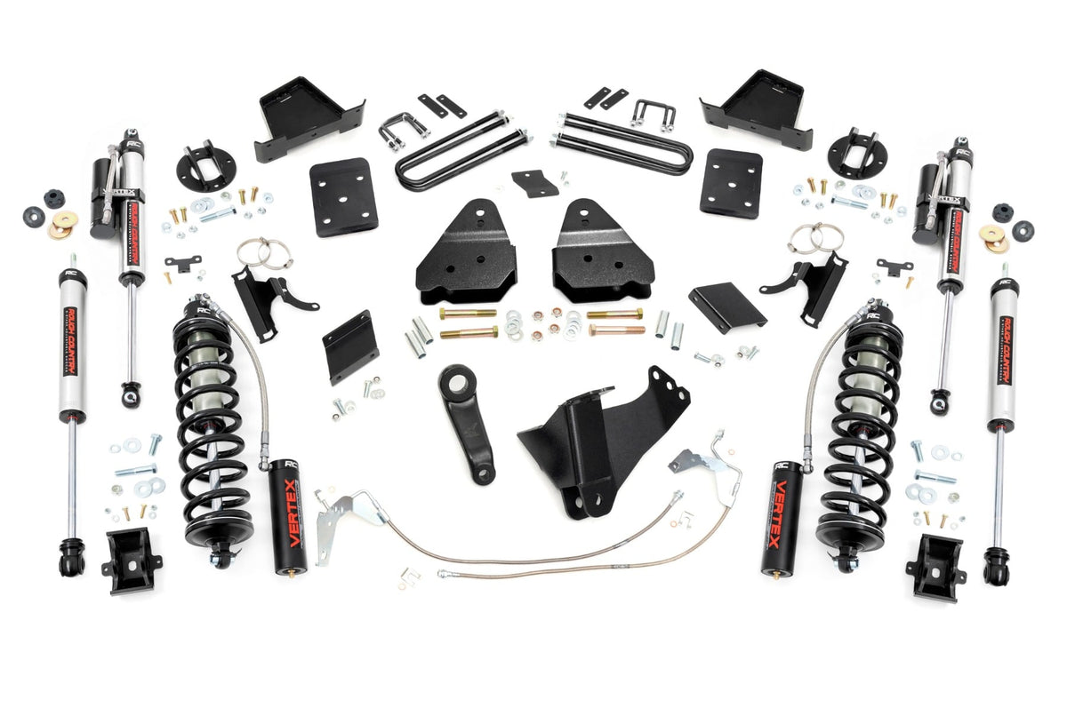 6 Inch Lift Kit Gas OVLD C/O Vertex Ford F-250 Super Duty (15-16) Rough Country