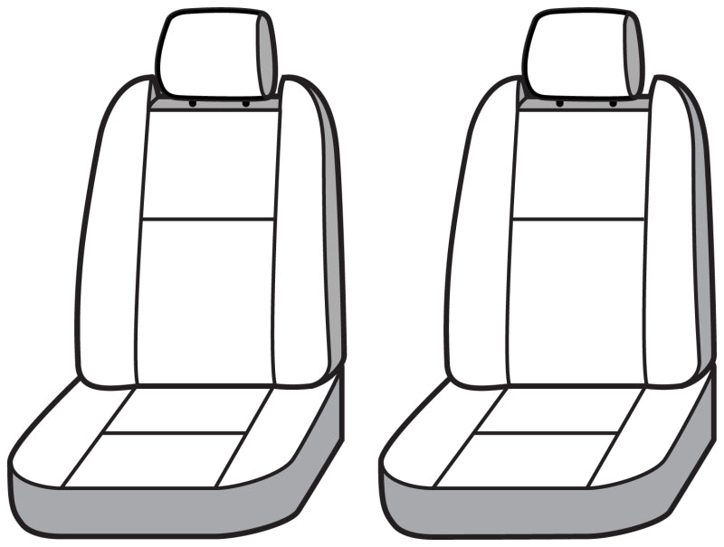 Covercraft 11-23 Dodge Charger Carhartt Super Dux PrecisionFit Custom Front Row Seat Covers - Black