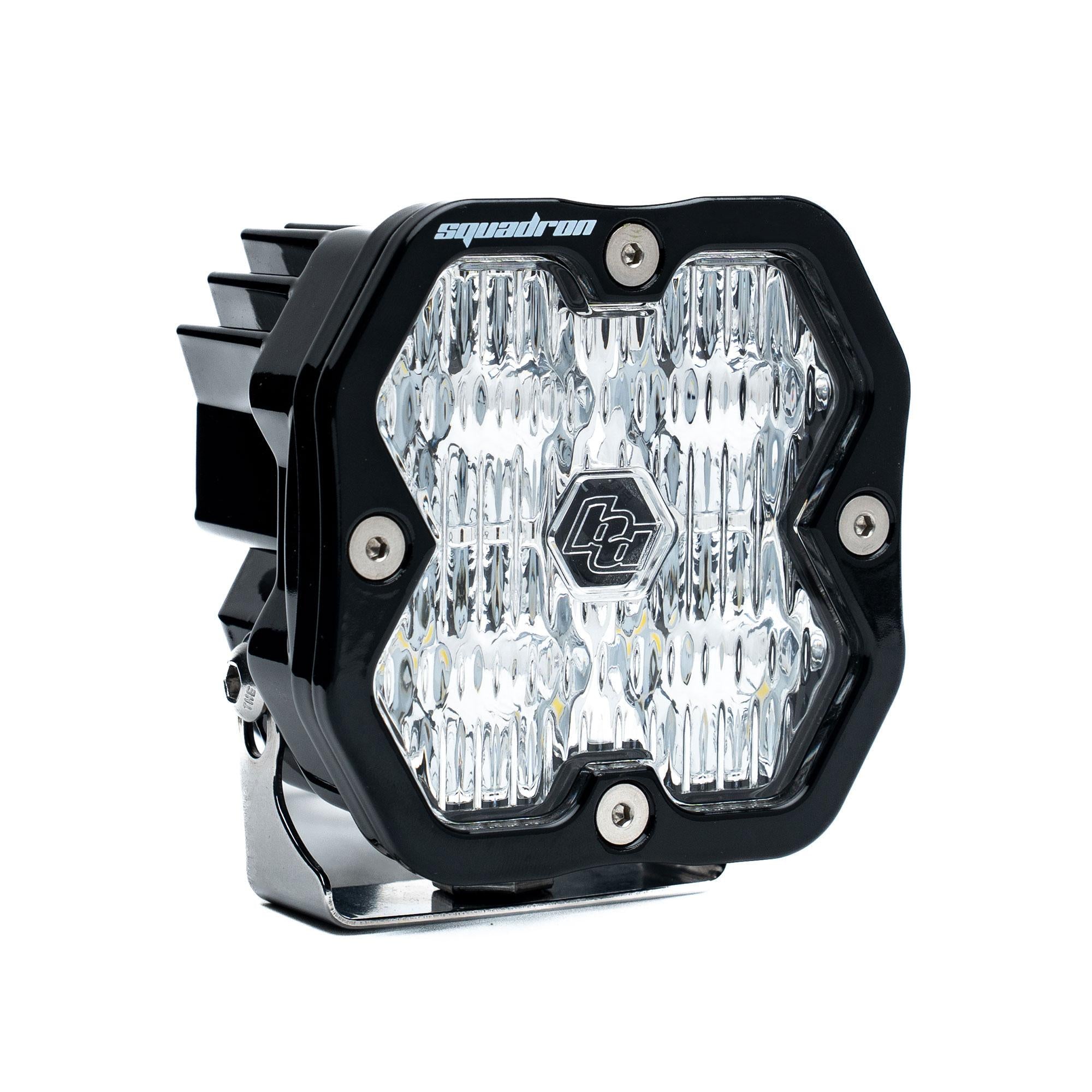 Squadron 2.0 Sport Black LED Auxiliary Light Pod Universal Clear Baja Designs