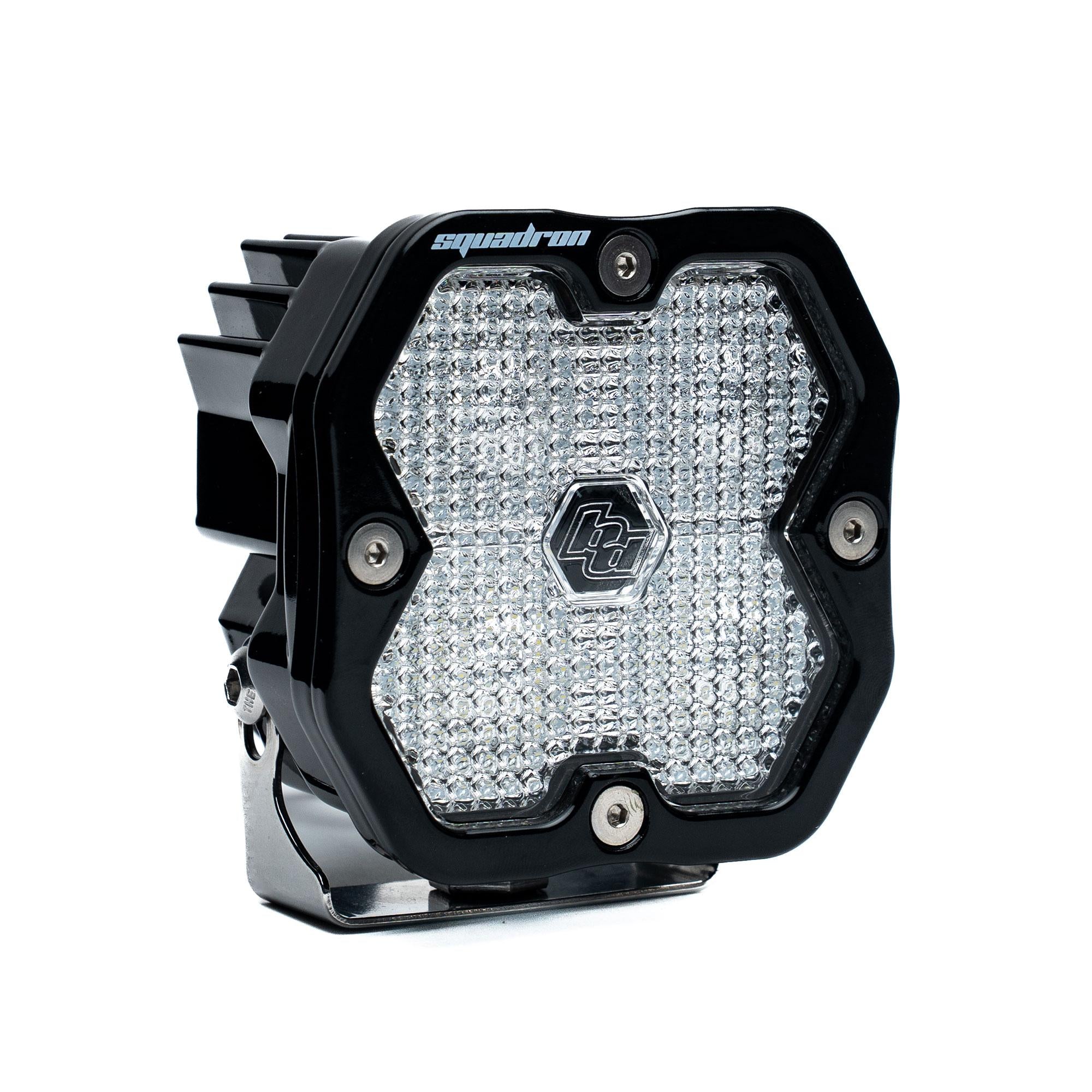 Squadron 2.0 Sport Black LED Auxiliary Light Pod Universal Clear Baja Designs