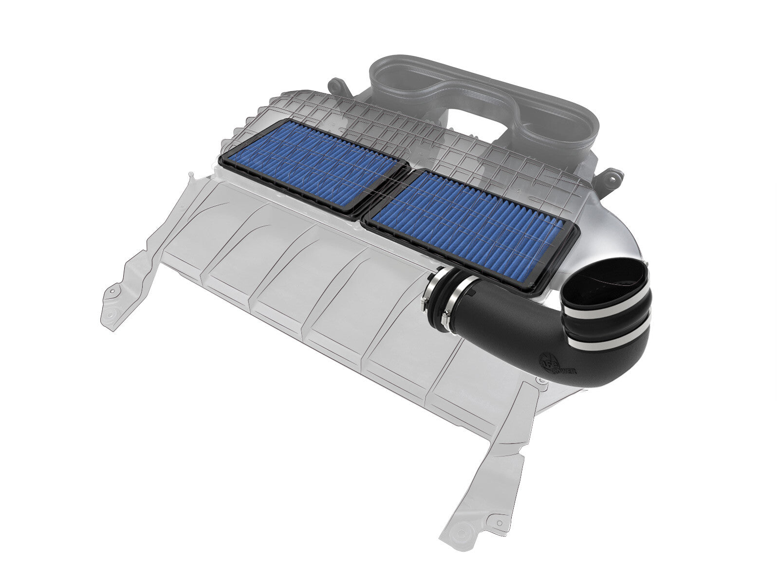 Super Stock Induction System w/ Pro 5R Filter Ram 1500 Trx 21-24 V8-6.2L (sc) aFe Power