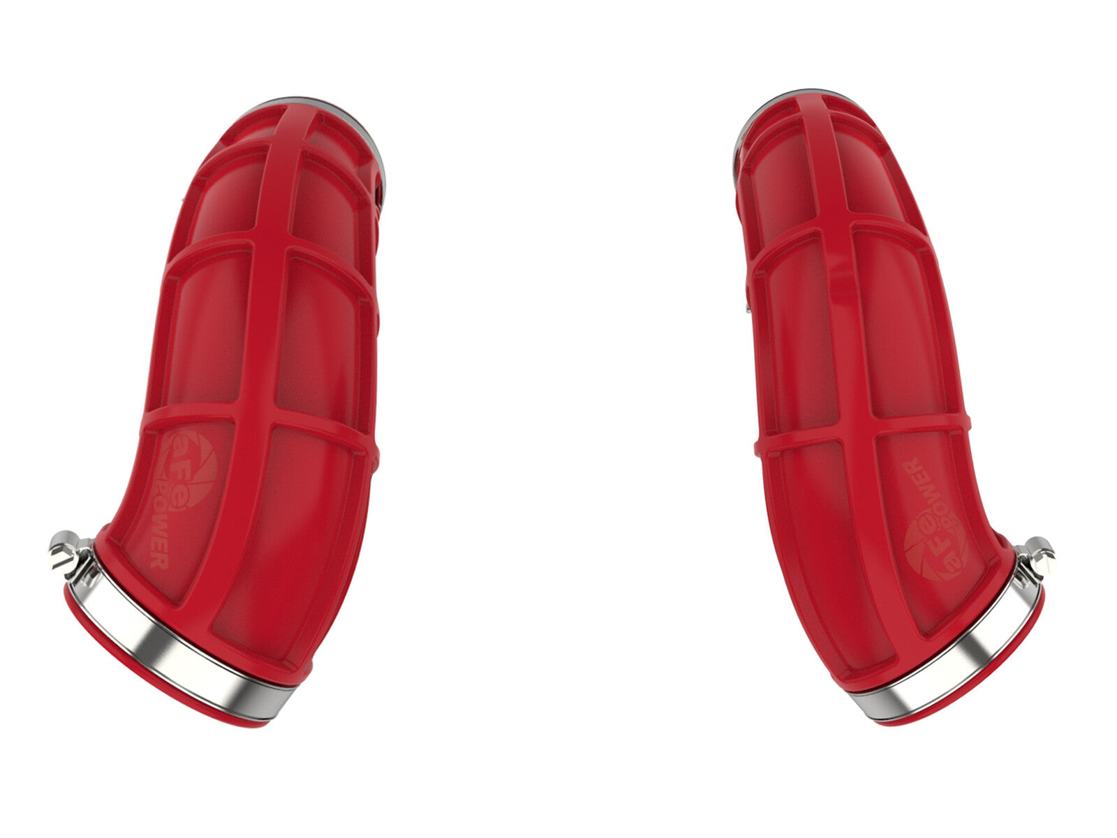 Turbo Inlet Pipes Red Toyota Tundra/ Land Cruiser 22-26 V6-3.4L (tt) aFe Power