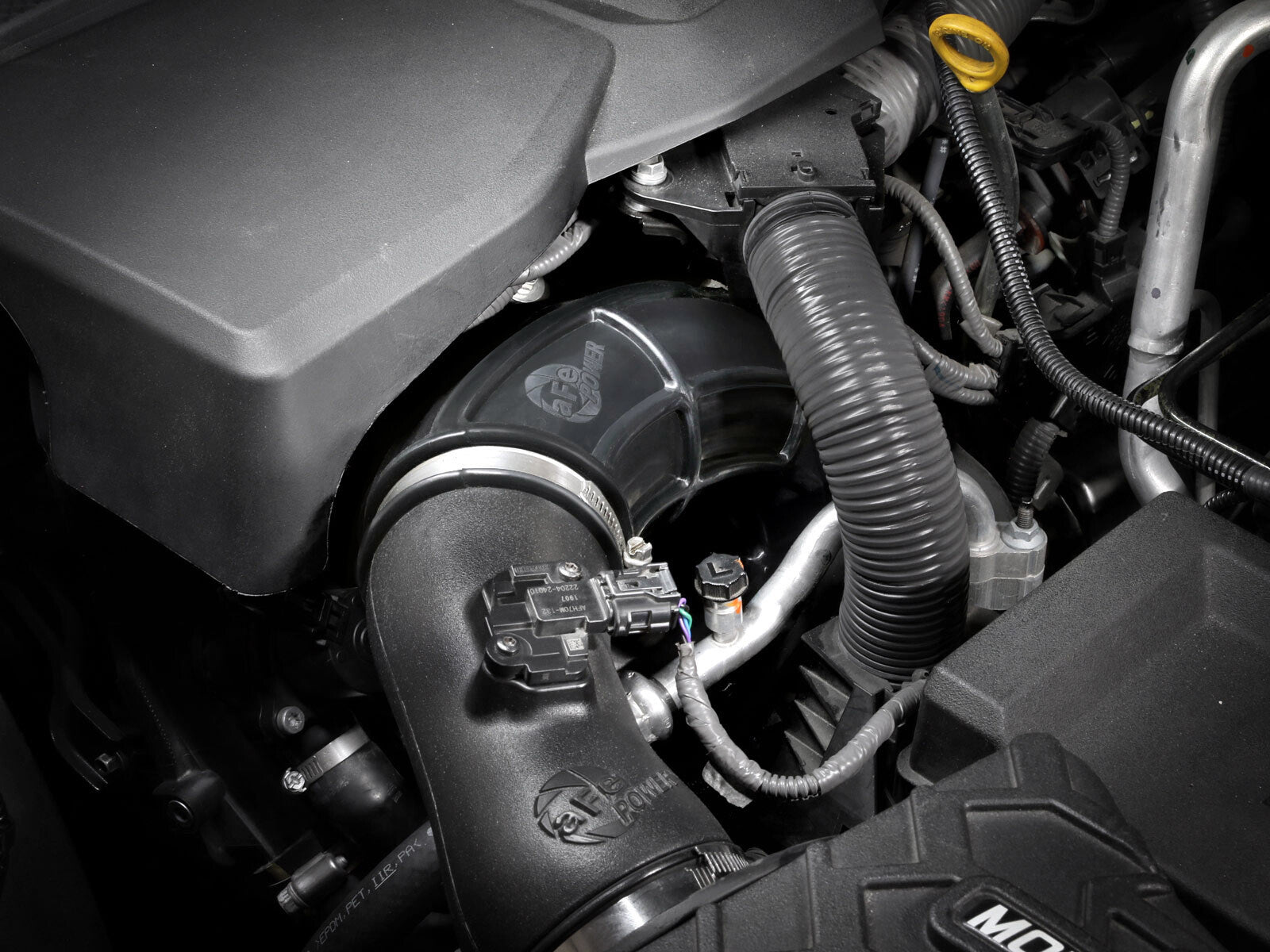 Turbo Inlet Pipes Black Toyota Tundra/ Land Cruiser 22-26 V6-3.4L (tt) aFe Power