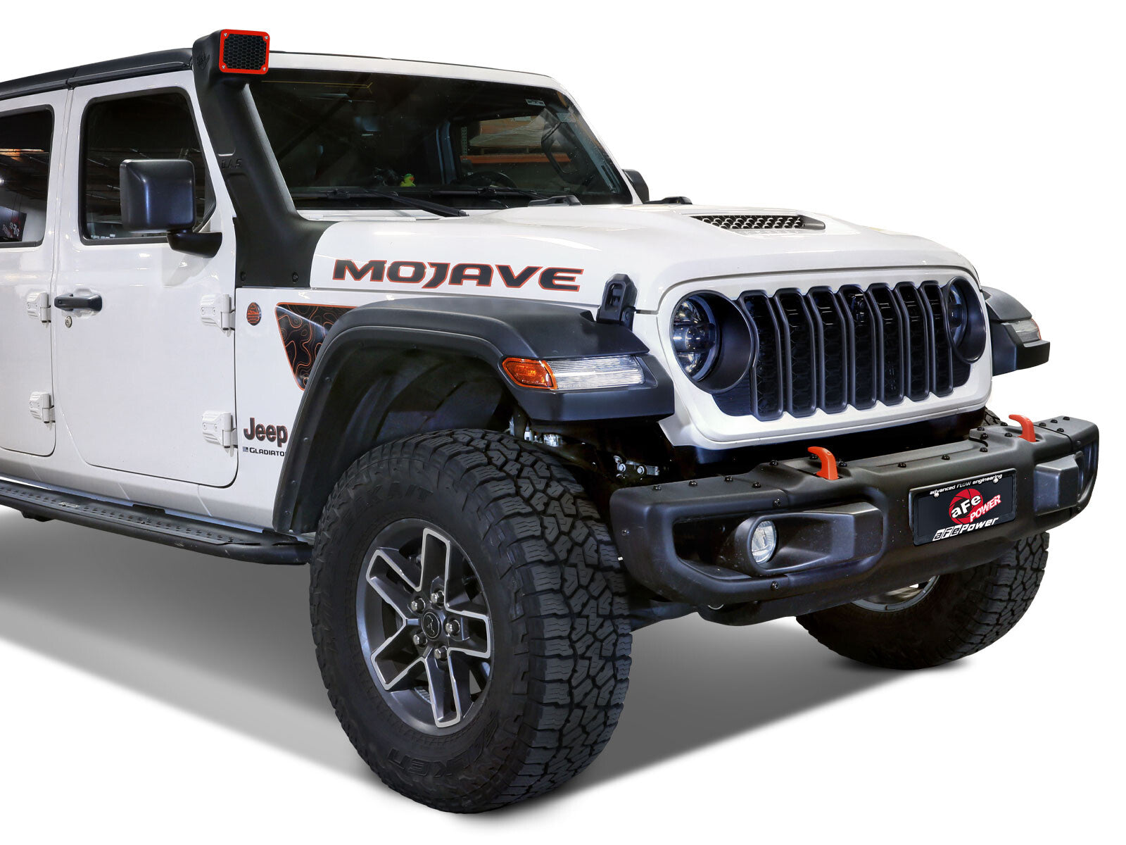 Dynamic Air Scoop D.A.S. Black Jeep Gladiator (Jt) Mojave 20-26 V6-3.6L aFe Power
