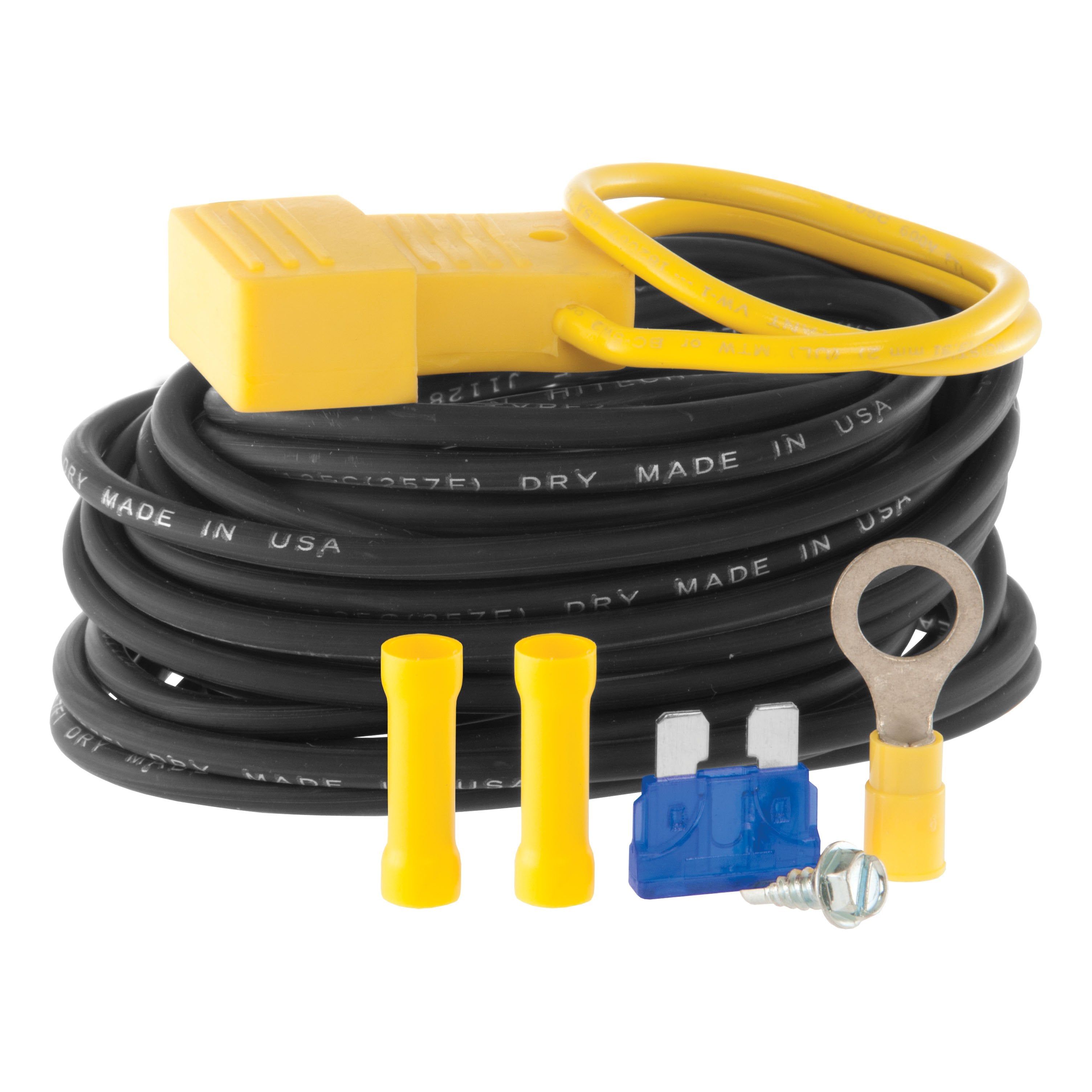 CURT Powered Converter Wiring Kit for Taillight Converter, 15 Amps Model 55152