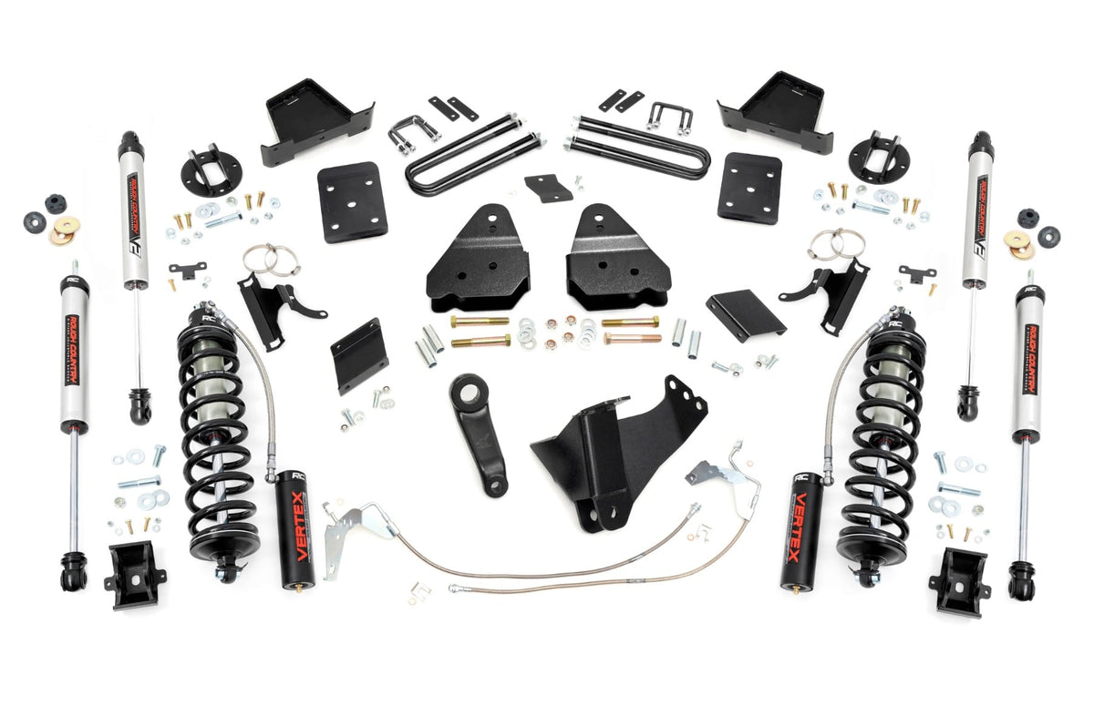 6 Inch Lift Kit Diesel No OVLD C/O V2 Ford F-250 Super Duty (15-16) Rough Country