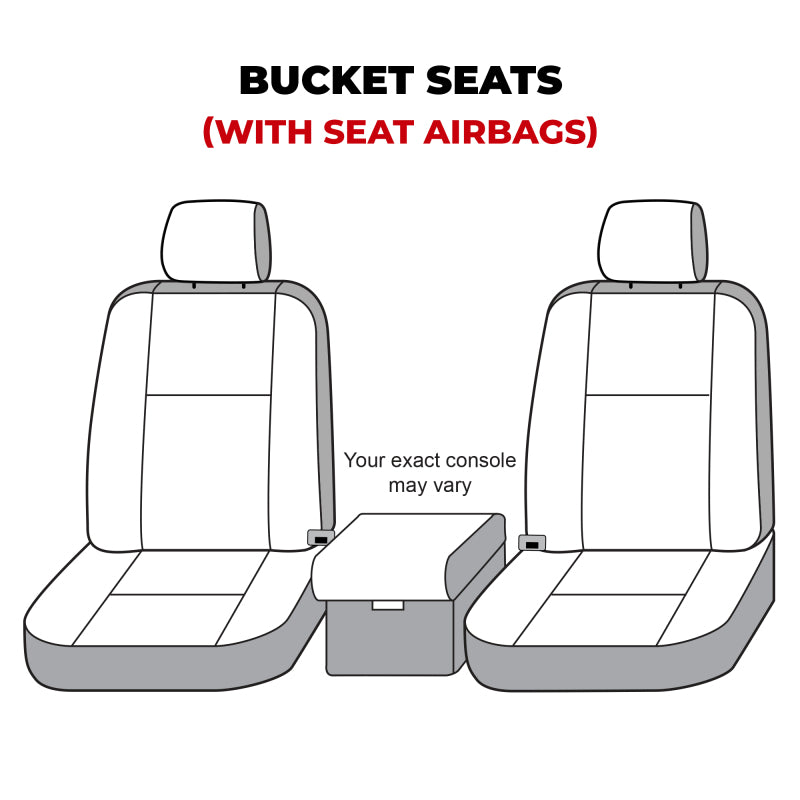 Covercraft 19-24 Dodge Ram Carhartt SeatSaver Custom Front Row Seat Covers - Gravel