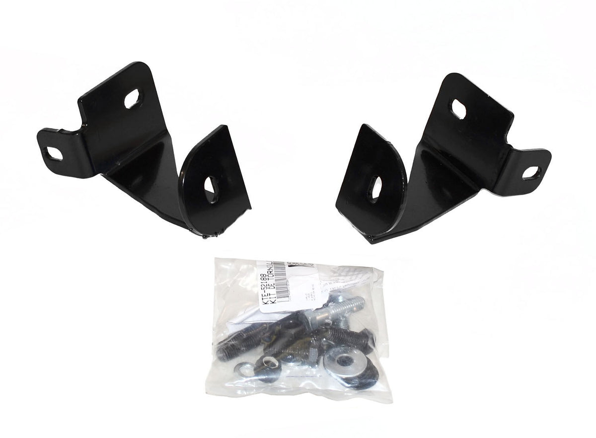 RC2 & RC2 LR Bull Bar Mounting Bracket Kit Only Textured Black 2005-2023 Toyota Tacoma Go Rhino