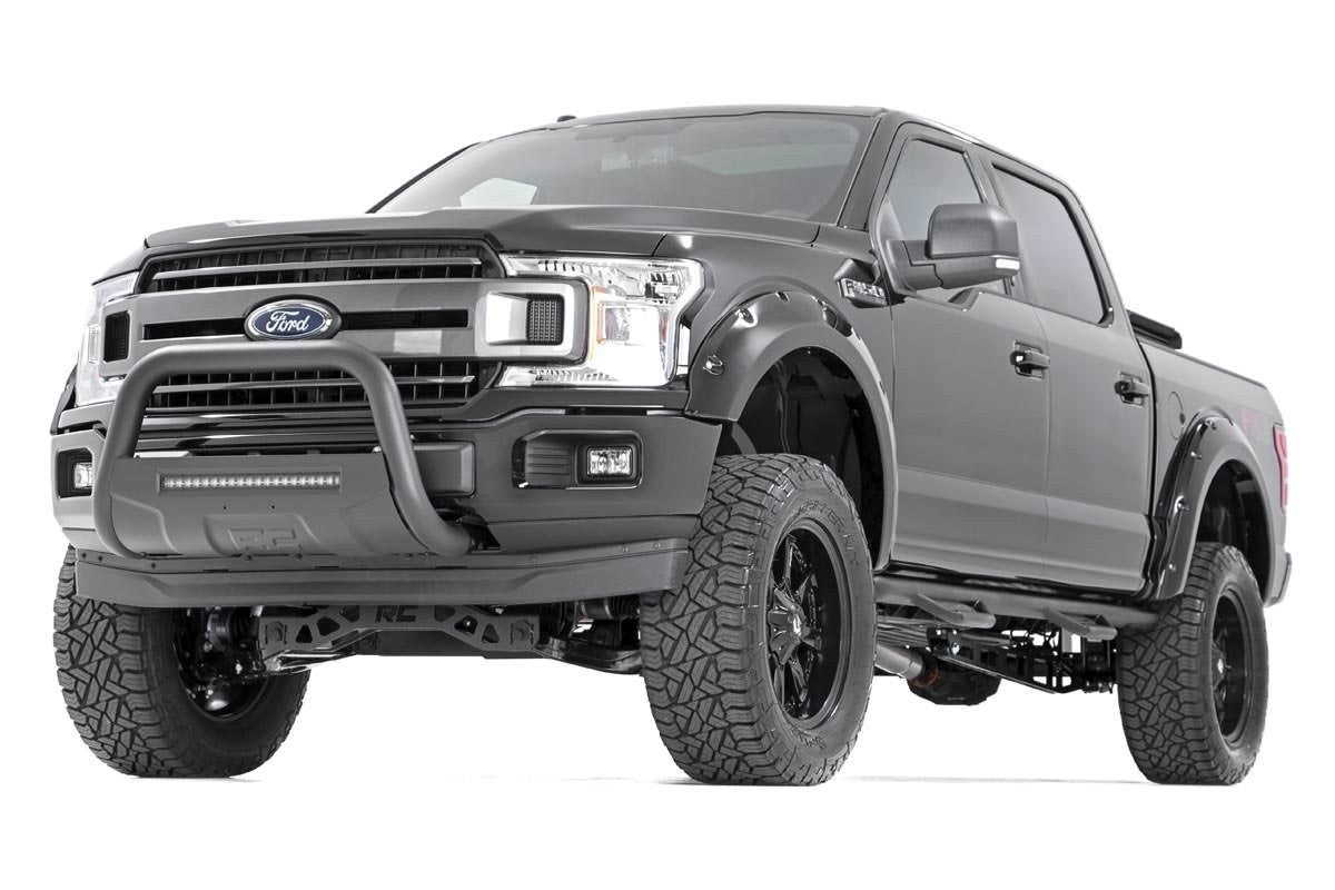 6 Inch Suspension Lift Kit Lifted Struts & V2 Shocks 15-20 F-150 4WD Rough Country