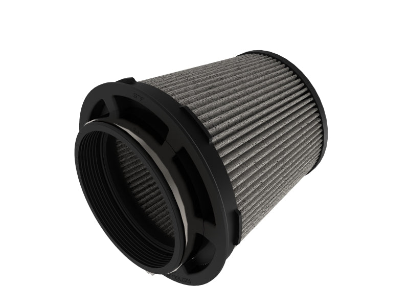 aFe Momentum Pro DRY S replacement air filter designed for optimal airflow and filtration, measuring 5 inches front, 7 inches back, and 6.5 inches high.