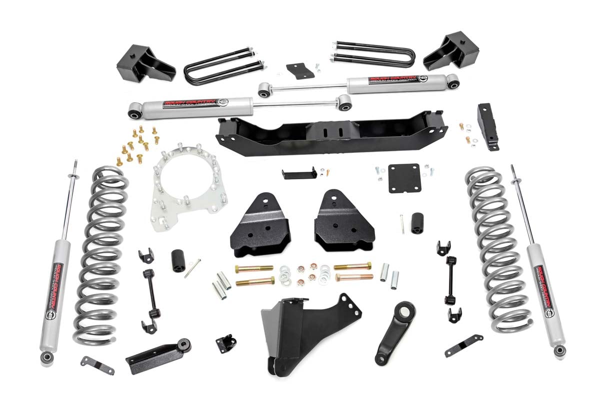4.5 Inch Lift Kit Diesel Dually Ford F-350 Super Duty 4WD (2017-2022) Rough Country