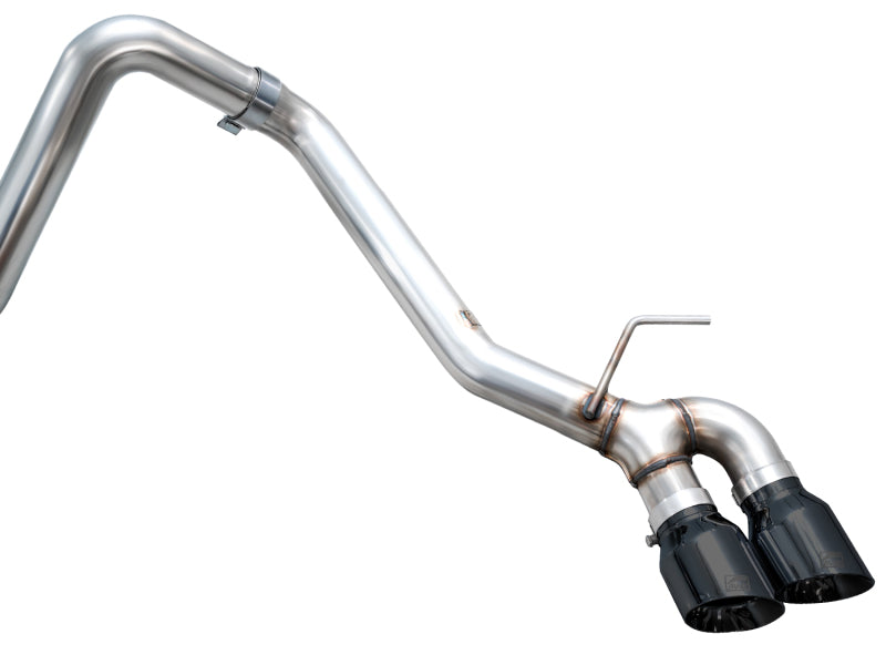 AWE Tuning Exhaust for 4th Gen Toyota Tacoma Dual Diamond Black Tips