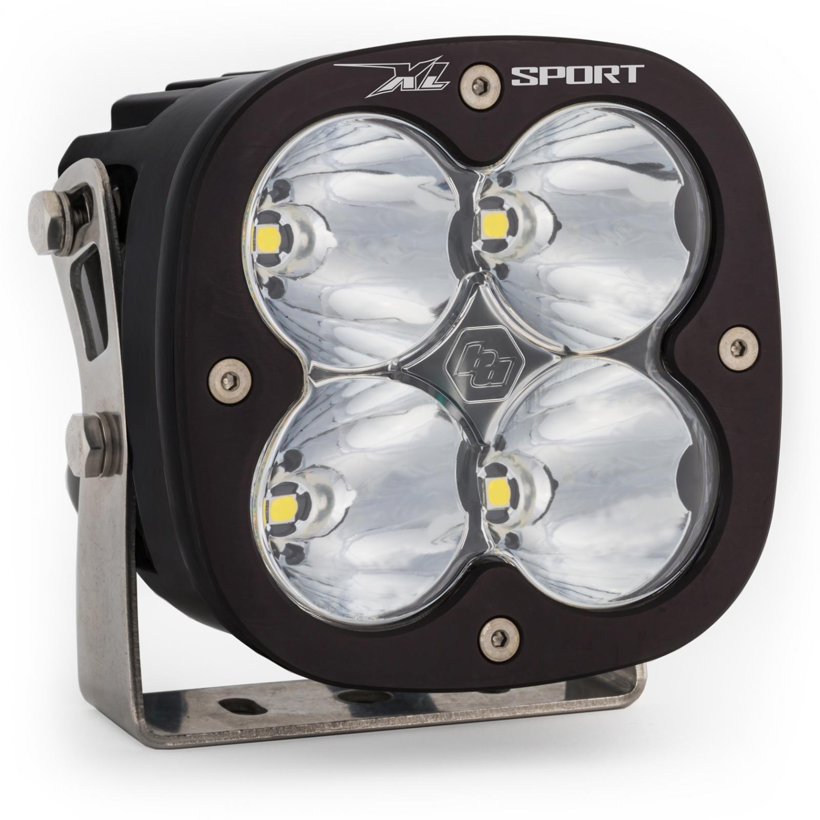 LED Light Pods Clear Lens Spot Pair XL Sport Baja Designs
