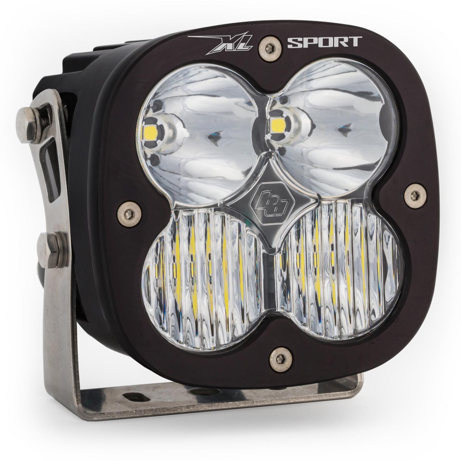 LED Light Pods Clear Lens Spot Pair XL Sport Baja Designs