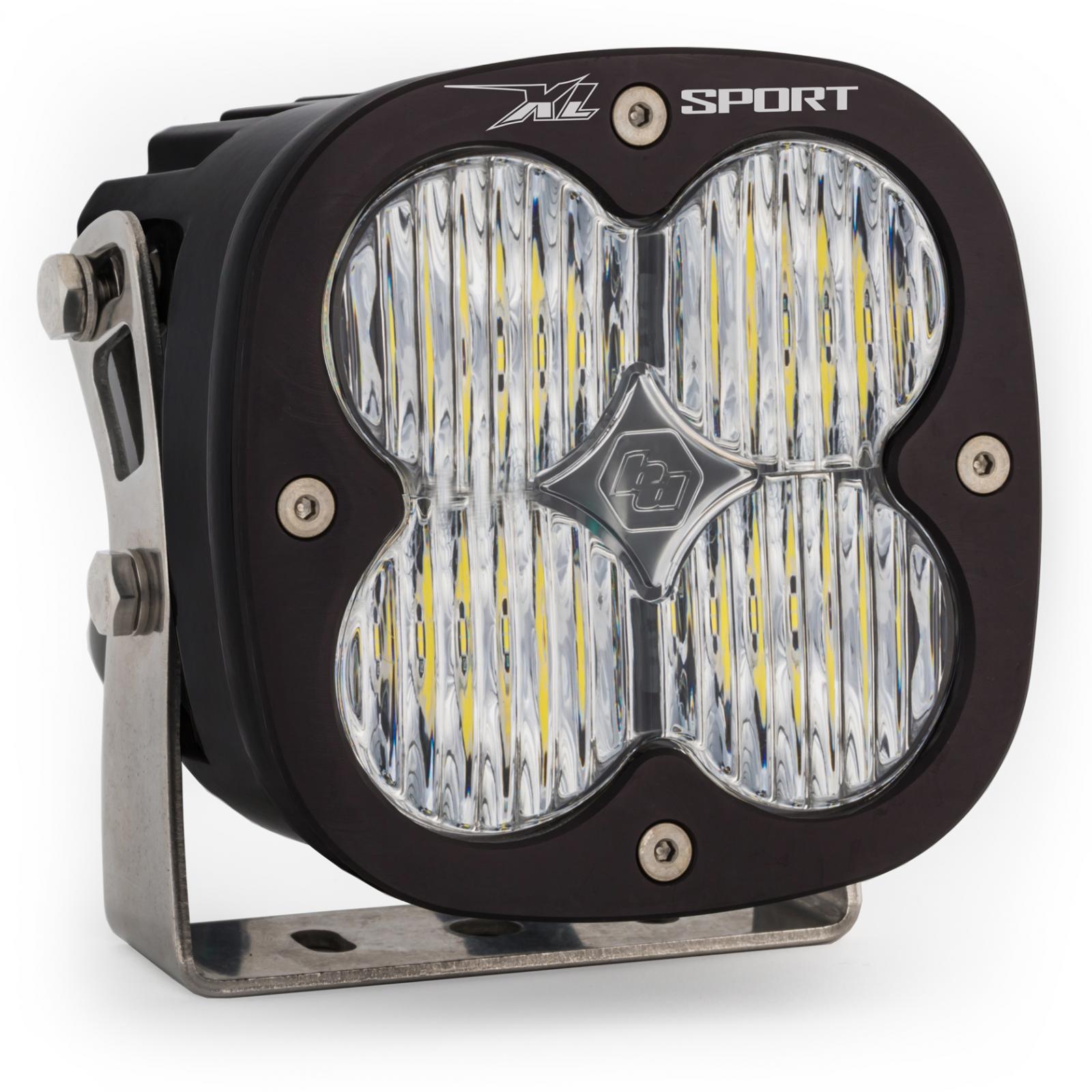 LED Light Pods Clear Lens Spot Pair XL Sport Baja Designs