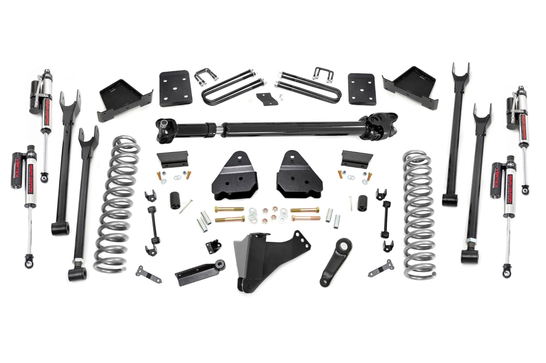 6 Inch Lift Kit 4-Link D/S Vertex Ford F-250/F-350 Super Duty (17-22) Rough Country