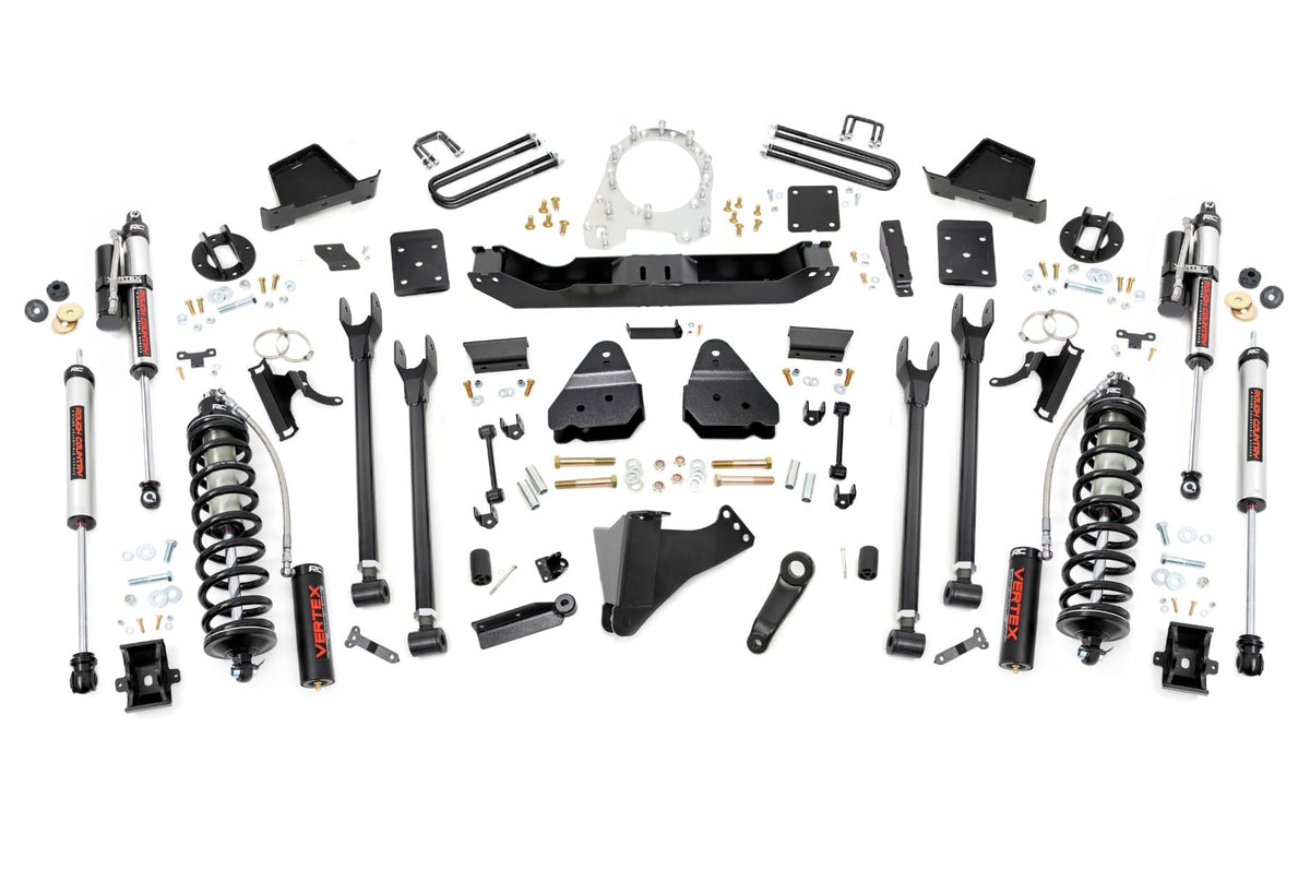 6 Inch Lift Kit 4-Link OVLD C/O Vertex Ford F-250/F-350 Super Duty (17-22) Rough Country