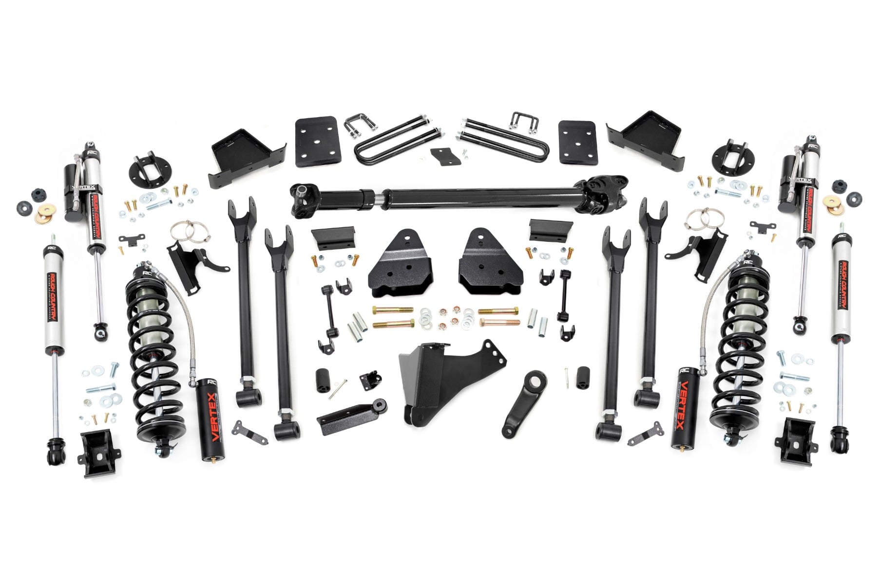 6 Inch Lift Kit 4-Link D/S C/O Vertex Ford F-250/F-350 Super Duty (17-22) Rough Country