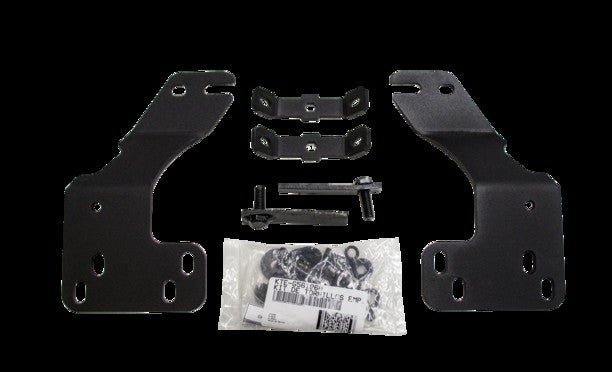RC4LR & RC3 LR Mounting Brackets Only Textured Black 2014-2015 Silverado 1500 Go Rhino
