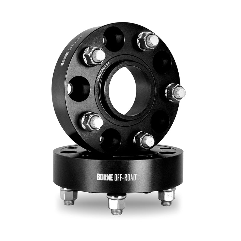 Mishimoto Wheel Spacers - 5x127 - 71.6 - 45mm - M14 - Black