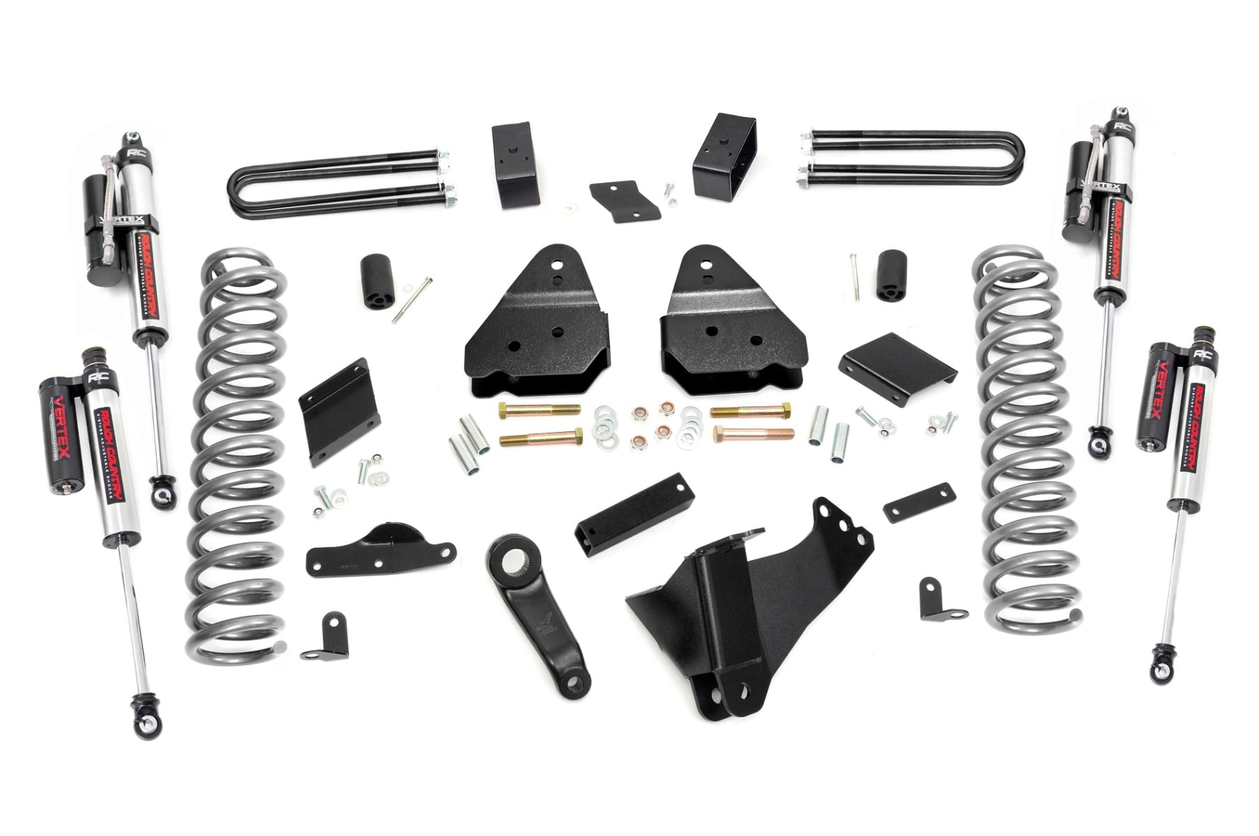 4.5 Inch Lift Kit OVLD Vertex Ford F-250 Super Duty 4WD (2011-2014) Rough Country