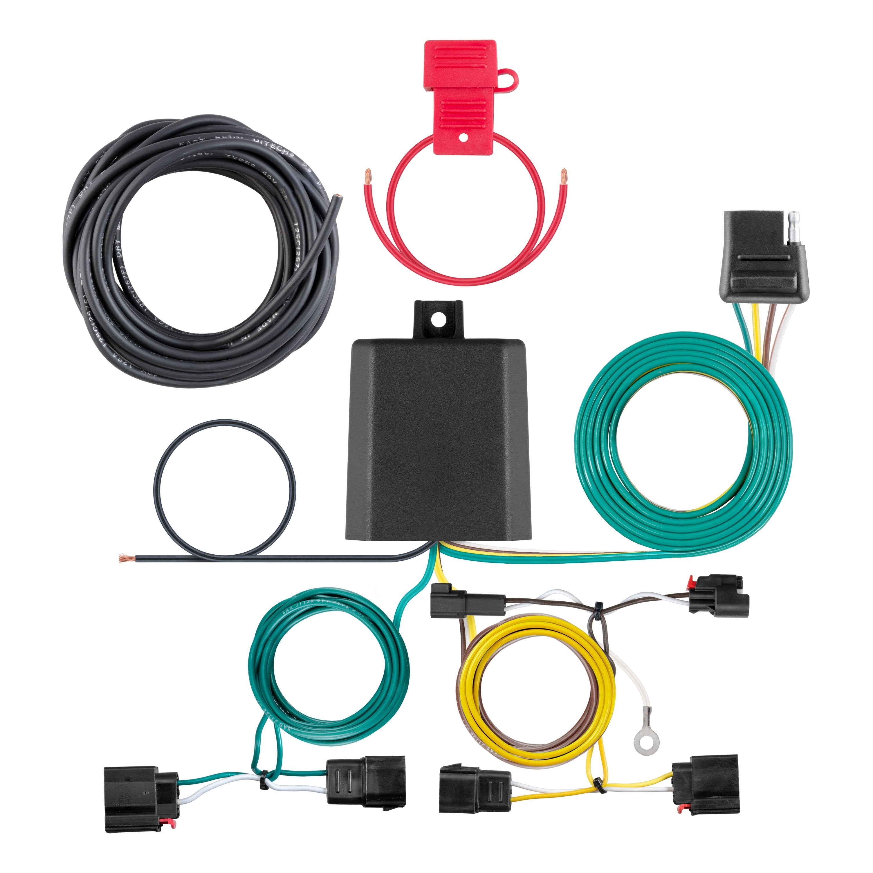 CURT Vehicle-Side Custom 4-Pin Trailer Wiring Harness, Fits Select Jeep Grand Cherokee Model 56426