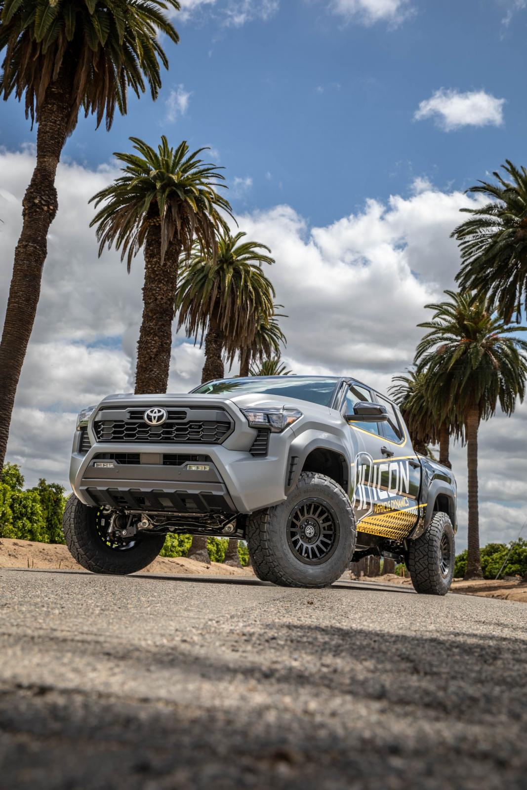 2024-2025 Toyota Tacoma 0-1 Inch Lift Rear V.S. 2.0 Aluminum Series Shock Absorber Remote Reservoir Icon Vehicle Dynamics