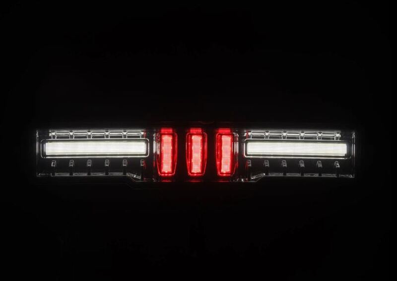 AlphaRex NOVA-Series prismatic LED fourth brake light for 21-24 Toyota GR86 and Subaru BRZ, featuring clear and smoked design.